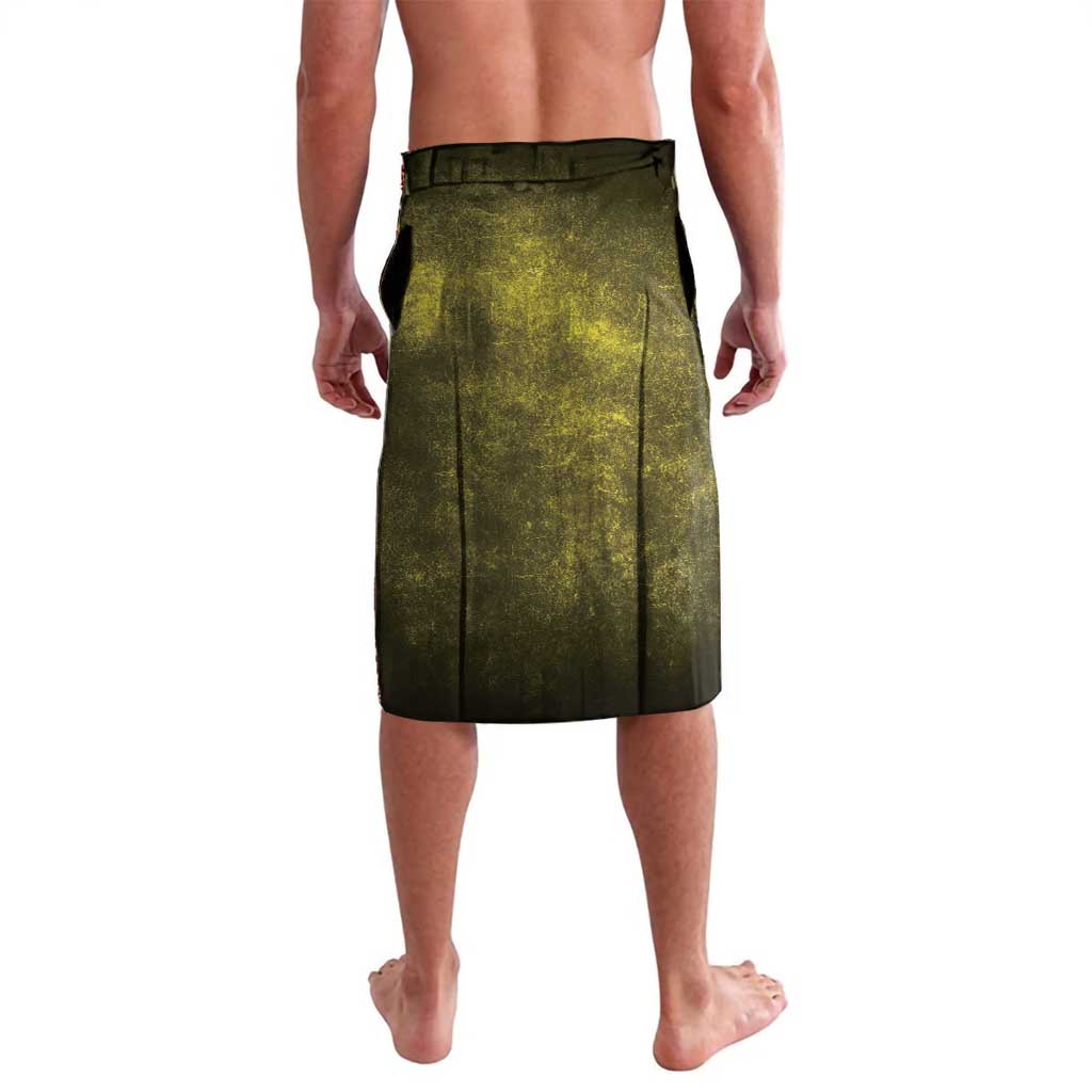 One Love Barbados Lavalava Rastafarian Lion Reggae Grunge Style