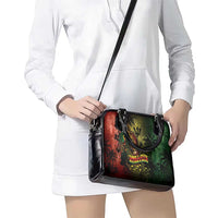 One Love Barbados Shoulder Handbag Rastafarian Lion Reggae Grunge Style