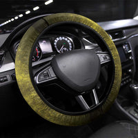 One Love Barbados Steering Wheel Cover Rastafarian Lion Reggae Grunge Style