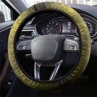 One Love Barbados Steering Wheel Cover Rastafarian Lion Reggae Grunge Style