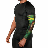 One Love Jamaica Arm Sleeves Rastafarian Lion Reggae Grunge Style