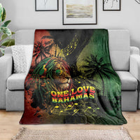 One Love Bahamas Blanket Rastafarian Lion Reggae Grunge Style