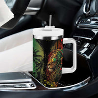 One Love Bahamas Tumbler With Handle Rastafarian Lion Reggae Grunge Style
