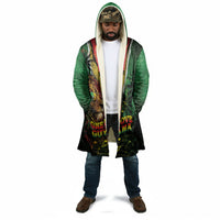 One Love Guyana Cloak Rastafarian Lion Reggae Grunge Style