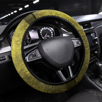One Love Afro Haiti Steering Wheel Cover Rastafarian Lion Reggae Grunge Style