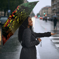 One Love Afro Haiti Umbrella Rastafarian Lion Reggae Grunge Style