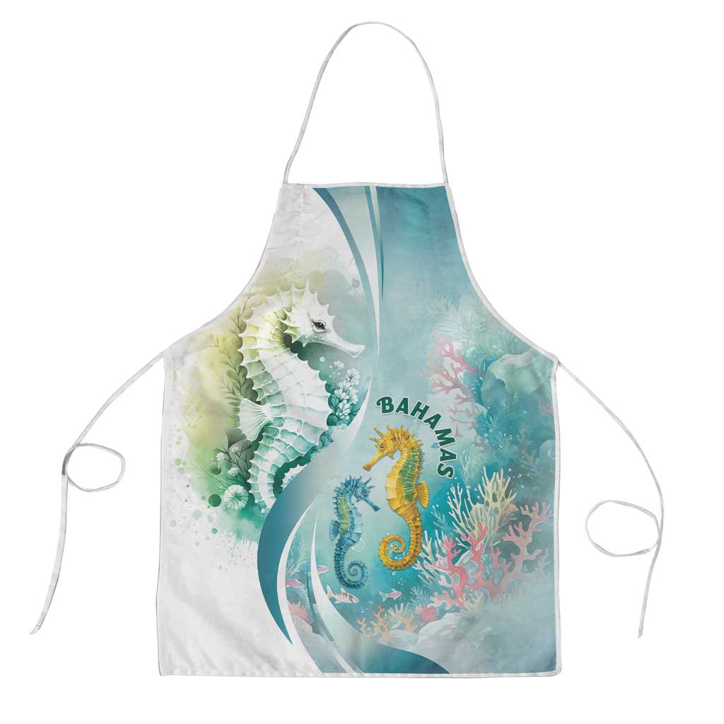 Bahamas Seahorse Apron Ocean Spirit - Wonder Print Shop
