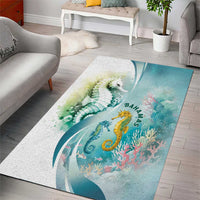 Bahamas Seahorse Area Rug Ocean Spirit - Wonder Print Shop