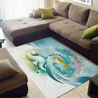 Bahamas Seahorse Area Rug Ocean Spirit - Wonder Print Shop