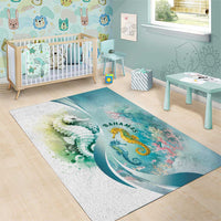 Bahamas Seahorse Area Rug Ocean Spirit - Wonder Print Shop