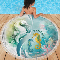 Bahamas Seahorse Beach Blanket Ocean Spirit - Wonder Print Shop