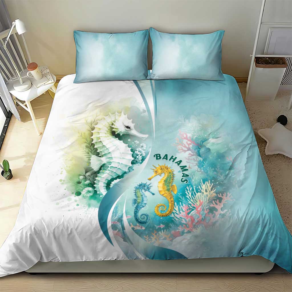 Bahamas Seahorse Bedding Set Ocean Spirit - Wonder Print Shop