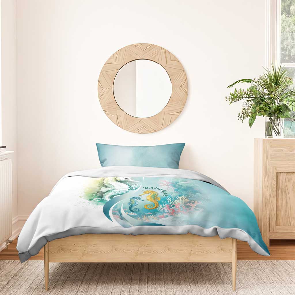 Bahamas Seahorse Bedding Set Ocean Spirit - Wonder Print Shop