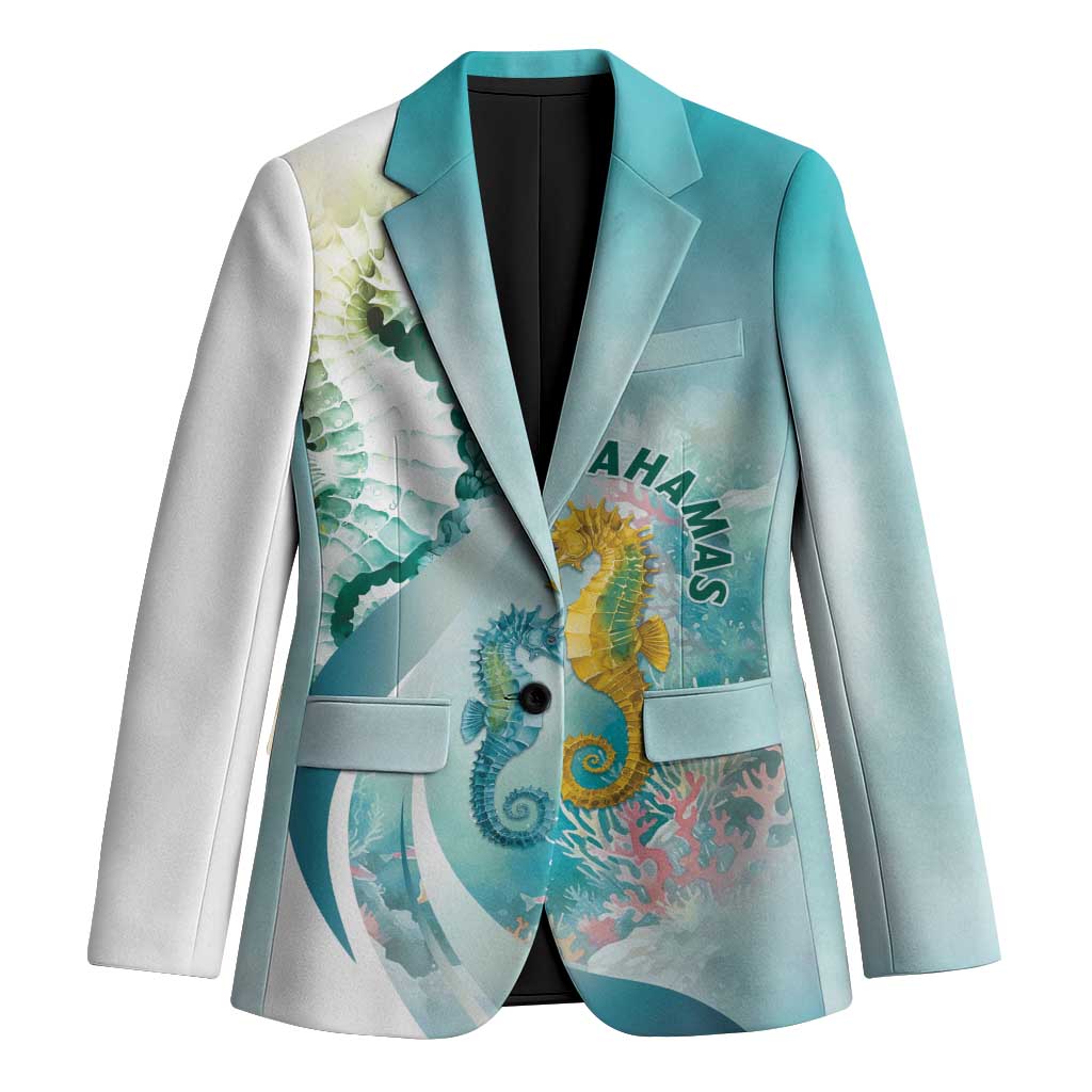Bahamas Seahorse Blazer Ocean Spirit - Wonder Print Shop