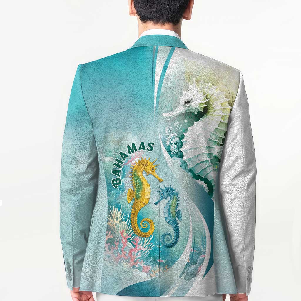 Bahamas Seahorse Blazer Ocean Spirit - Wonder Print Shop