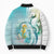 Bahamas Seahorse Bomber Puffer Jacket Ocean Spirit - Wonder Print Shop