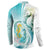 Bahamas Seahorse Button Sweatshirt Ocean Spirit - Wonder Print Shop