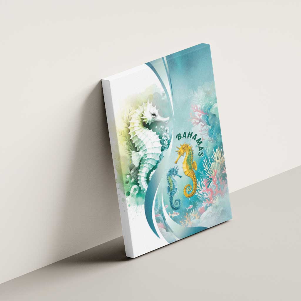 Bahamas Seahorse Canvas Wall Art Ocean Spirit - Wonder Print Shop