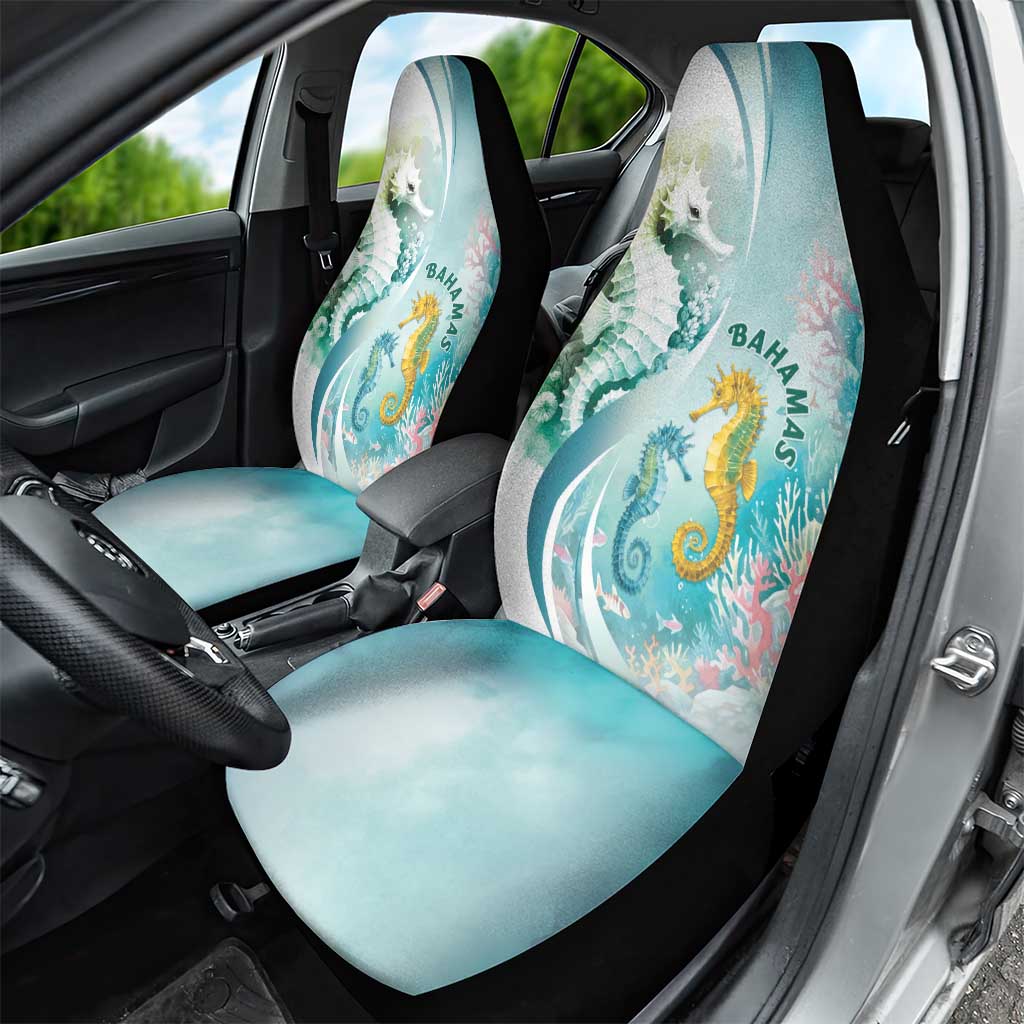 Bahamas Seahorse Car Seat Cover Ocean Spirit - Wonder Print Shop