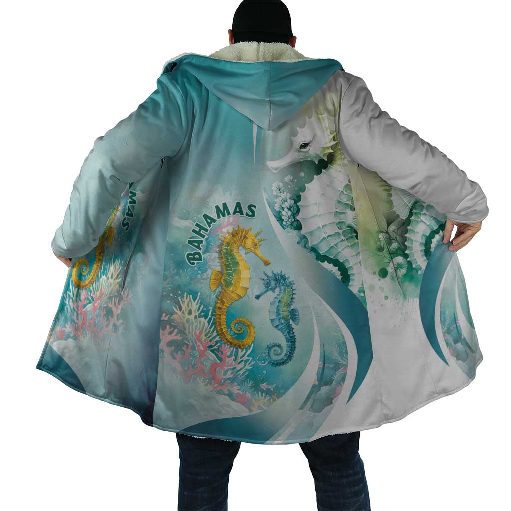 Bahamas Seahorse Cloak Ocean Spirit - Wonder Print Shop