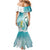 Bahamas Seahorse Family Matching Mermaid Dress and Hawaiian Shirt Ocean Spirit - Wonder Print Shop