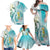 Bahamas Seahorse Family Matching Off Shoulder Maxi Dress and Hawaiian Shirt Ocean Spirit - Wonder Print Shop