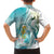 Bahamas Seahorse Family Matching Summer Maxi Dress and Hawaiian Shirt Ocean Spirit - Wonder Print Shop