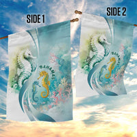 Bahamas Seahorse Garden Flag Ocean Spirit - Wonder Print Shop
