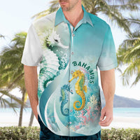 Bahamas Seahorse Hawaiian Shirt Ocean Spirit - Wonder Print Shop