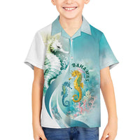 Bahamas Seahorse Hawaiian Shirt Ocean Spirit - Wonder Print Shop