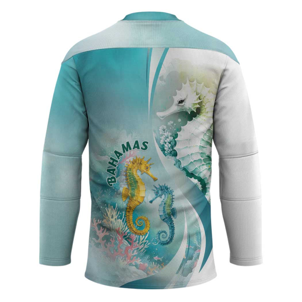 Bahamas Seahorse Hockey Jersey Ocean Spirit - Wonder Print Shop