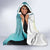 Bahamas Seahorse Hooded Blanket Ocean Spirit - Wonder Print Shop