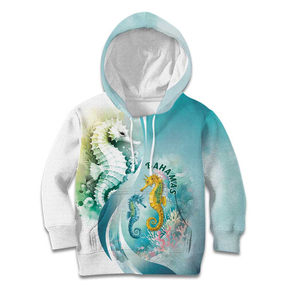 Bahamas Seahorse Kid Hoodie Ocean Spirit - Wonder Print Shop