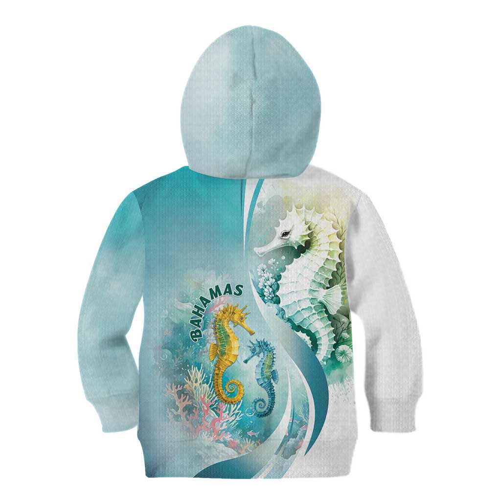 Bahamas Seahorse Kid Hoodie Ocean Spirit - Wonder Print Shop