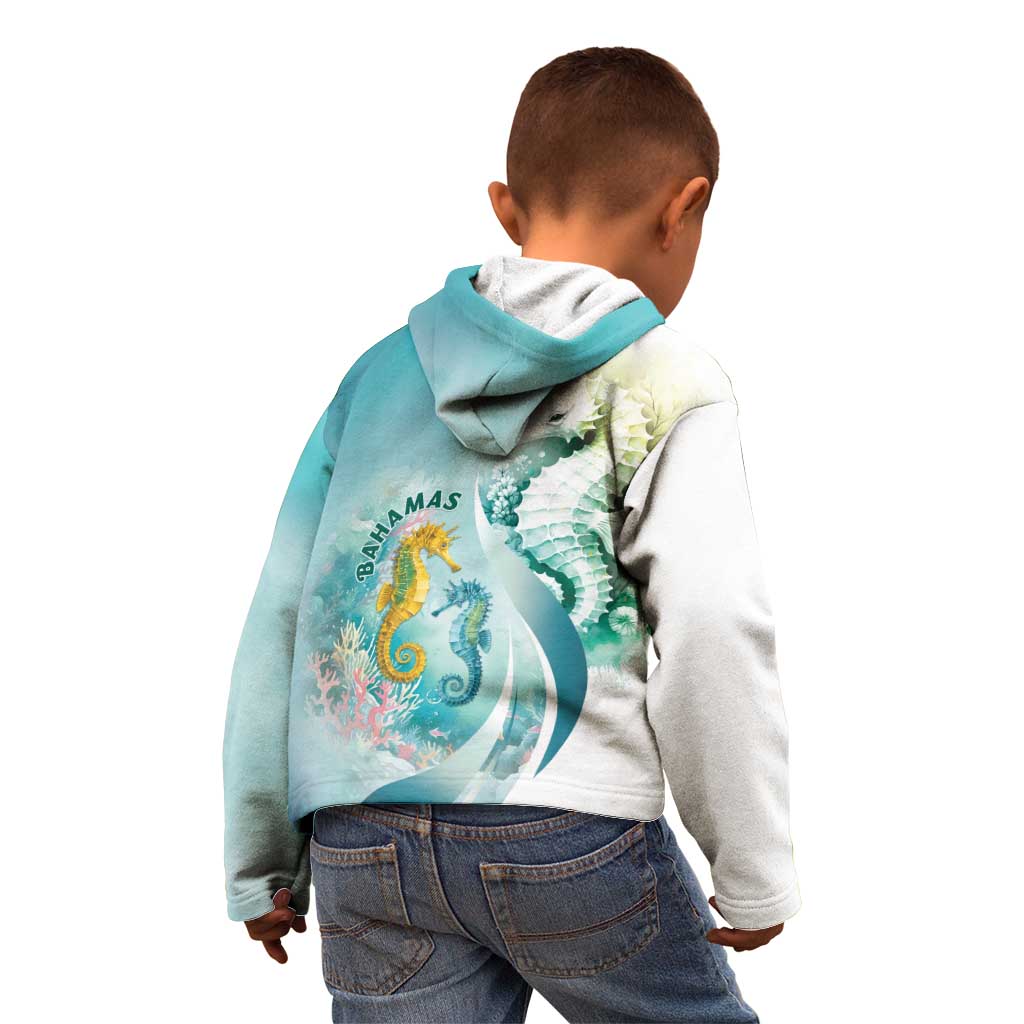 Bahamas Seahorse Kid Hoodie Ocean Spirit - Wonder Print Shop