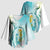 Bahamas Seahorse Kimono Sleeve Blouse Ocean Spirit - Wonder Print Shop