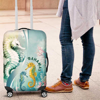 Bahamas Seahorse Luggage Cover Ocean Spirit - Wonder Print Shop