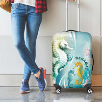 Bahamas Seahorse Luggage Cover Ocean Spirit - Wonder Print Shop