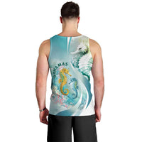 Bahamas Seahorse Men Tank Top Ocean Spirit - Wonder Print Shop