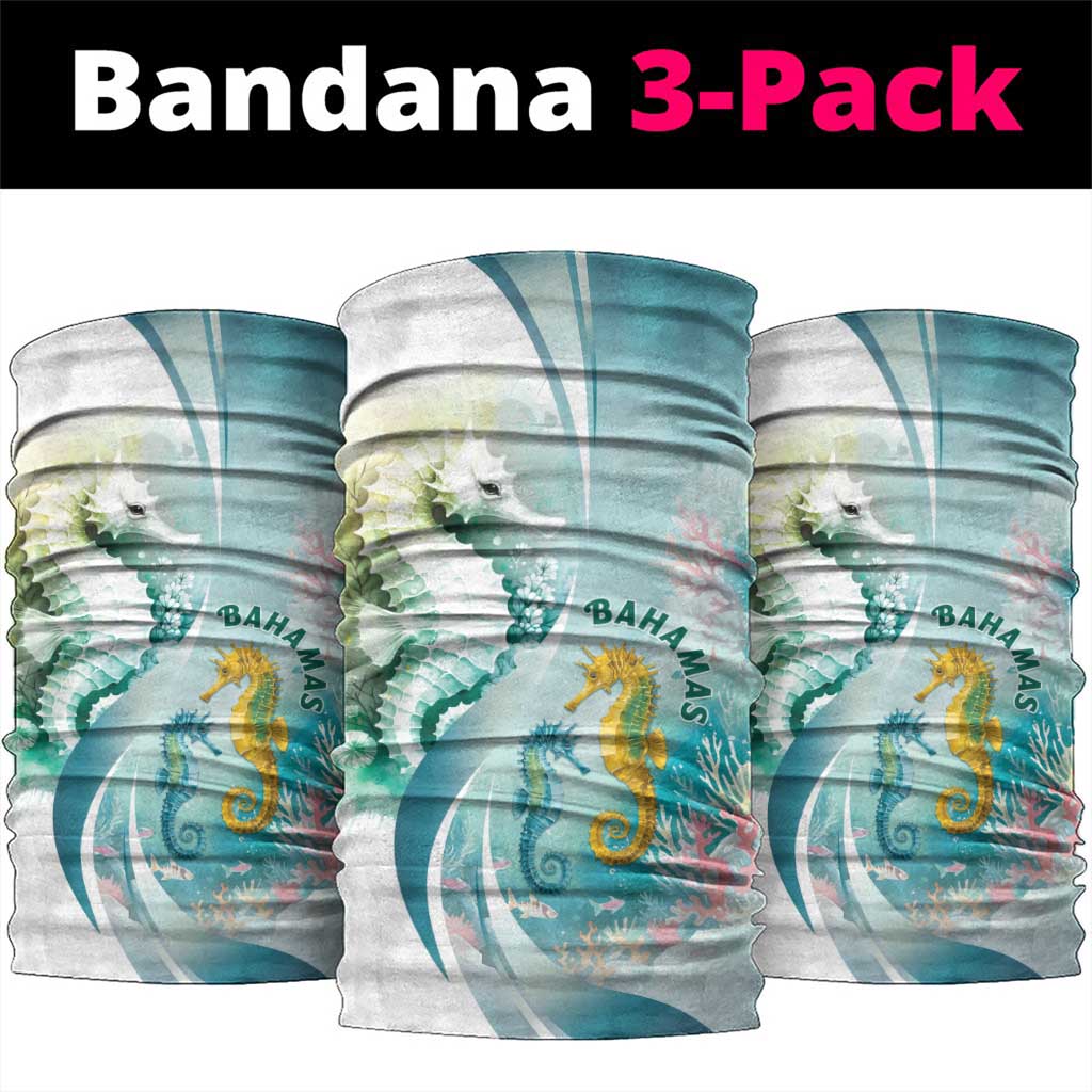 Bahamas Seahorse Neck Gaiter Ocean Spirit - Wonder Print Shop