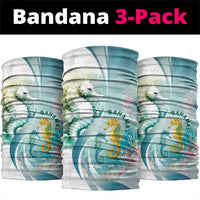 Bahamas Seahorse Neck Gaiter Ocean Spirit - Wonder Print Shop