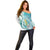 Bahamas Seahorse Off Shoulder Sweater Ocean Spirit - Wonder Print Shop