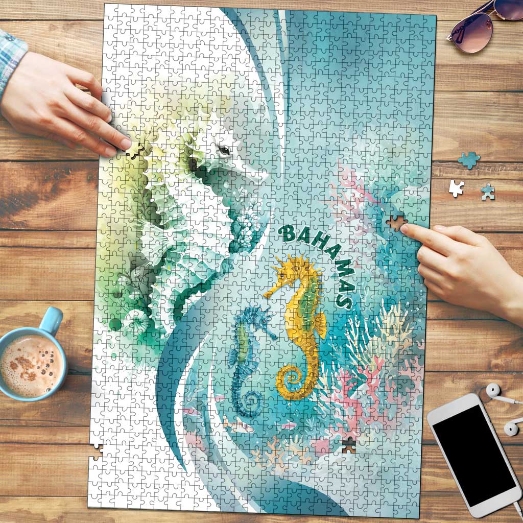 Bahamas Seahorse Puzzle Ocean Spirit - Wonder Print Shop