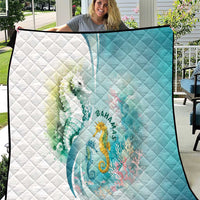 Bahamas Seahorse Quilt Ocean Spirit - Wonder Print Shop
