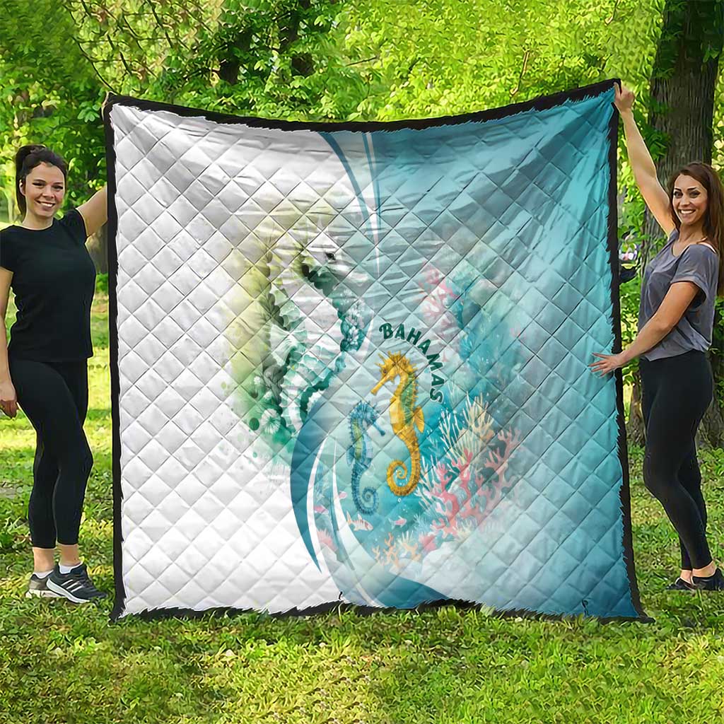 Bahamas Seahorse Quilt Ocean Spirit - Wonder Print Shop