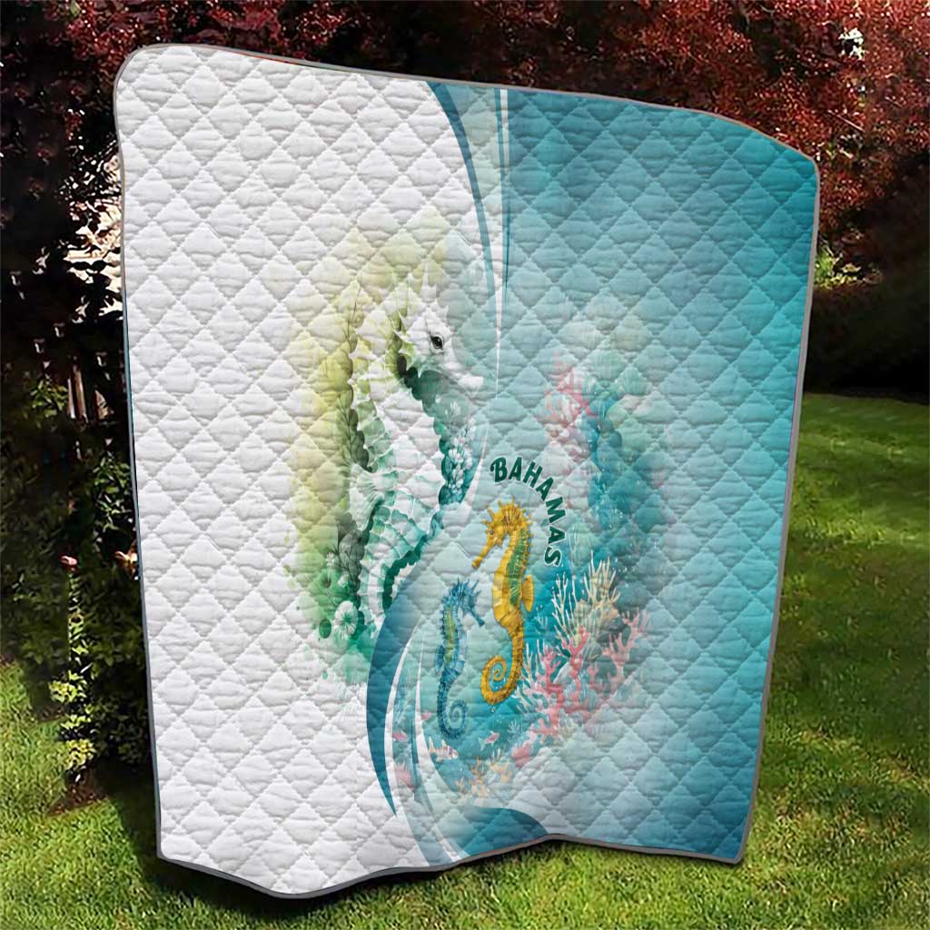 Bahamas Seahorse Quilt Ocean Spirit - Wonder Print Shop