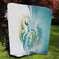 Bahamas Seahorse Quilt Ocean Spirit - Wonder Print Shop