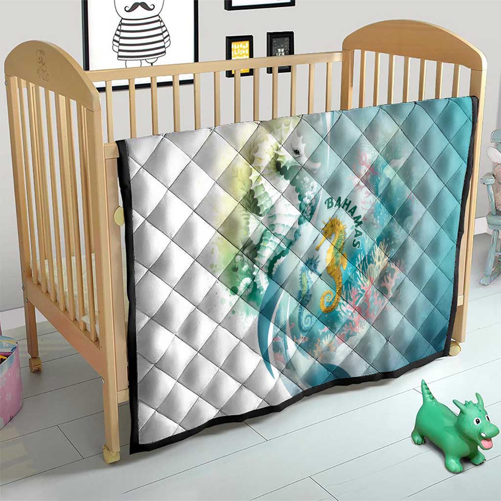 Bahamas Seahorse Quilt Ocean Spirit - Wonder Print Shop