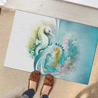 Bahamas Seahorse Rubber Doormat Ocean Spirit - Wonder Print Shop