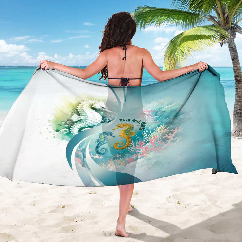 Bahamas Seahorse Sarong Ocean Spirit - Wonder Print Shop